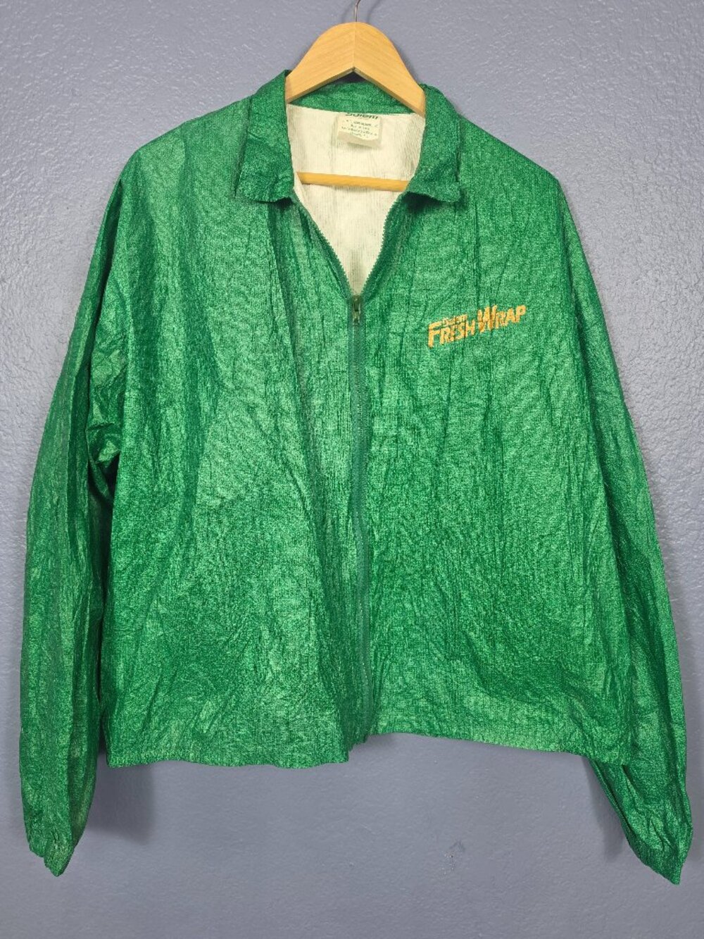 Vintage 90s Salem Cigarettes Fresh Wrap Tyvek Jacket - Size XL
